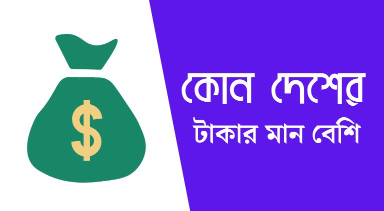 কোন দেশের টাকার মান বেশি ২০২৫